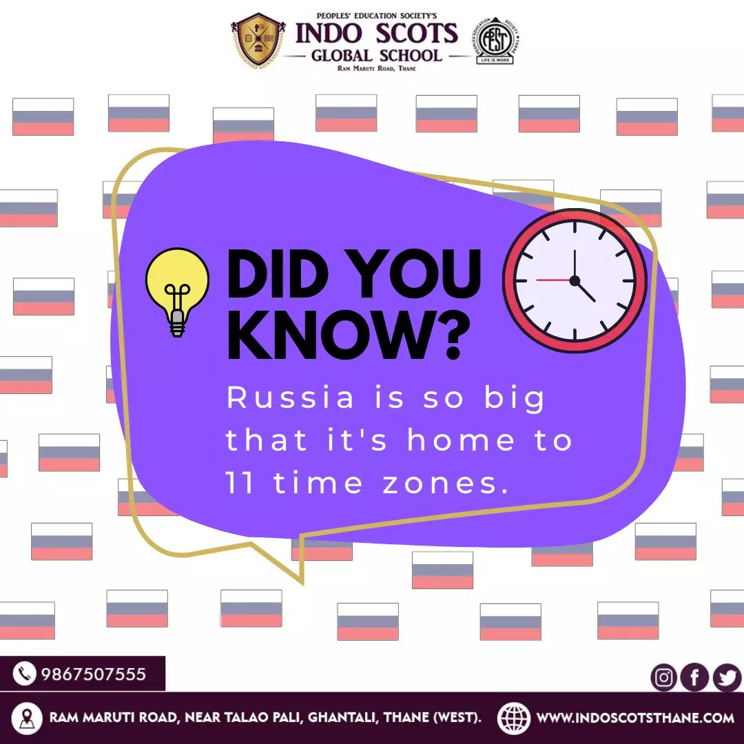 How many of you all knew about Russia being so huge?😯
#education #Facts