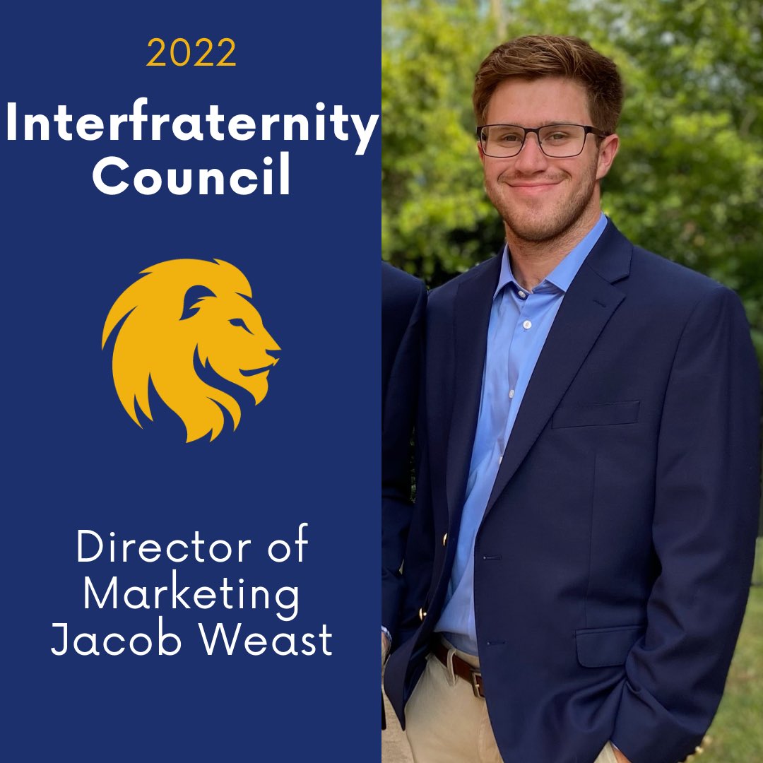 Introducing our Director of Marketing, Jacob Weast! “I’m Jacob, I am a member of the Delta Tau Delta Fraternity. I am a sophomore majoring in business administration. I’m looking forward to meeting and working with new people.”
#GoGreek #GoLions #TAMUC