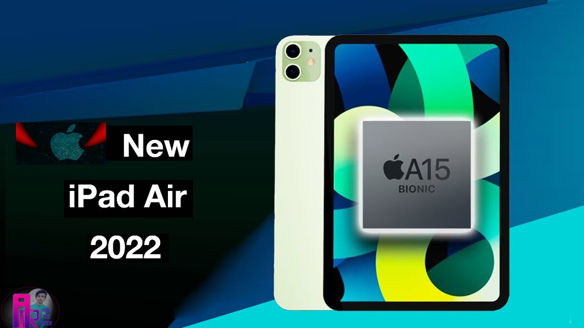 Muhamma92015292's tweet photo. iPad Air (2022) latest rumours concerning release date, tech specs, desi... https://t.co/2HEukyHfKp via @YouTube https://t.co/5HP8TXBKdI