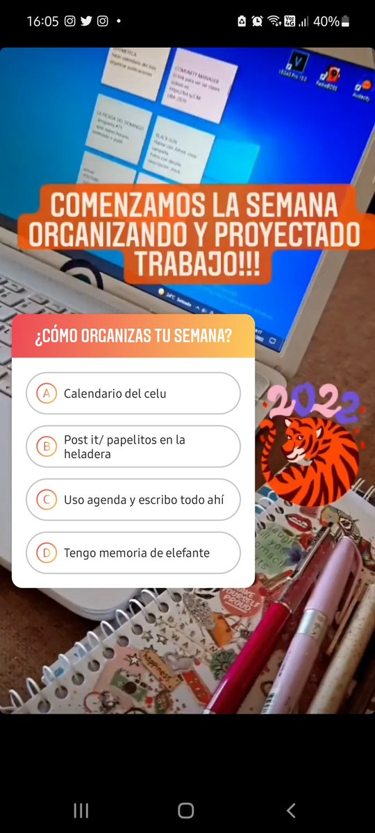 lauragerez_ok's tweet photo. Lunes bien arriba! 
#Planning #proyectos #organización #BuenaSemana #radio #communitymanager #lpdd #Efemerides https://t.co/aqISKKYhPP