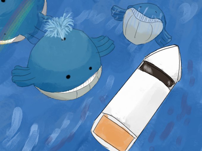Wailmerのtwitterイラスト検索結果