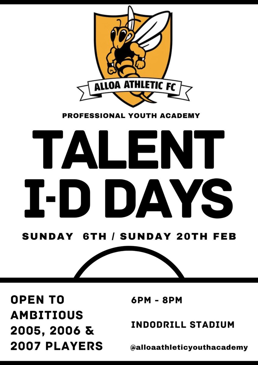 coachmaxnic's tweet photo. TALENT ID - THIS SUNDAY 📆

Our first Talent ID sessions of 2022 will take place on Sunday 06/02 &amp; Sunday 20/02 at Indodrill Stadium ⚽️

Ambitious 2005, 2006 &amp; 2007 players can register to attend via the following form: https://t.co/y0Gatqtj2L 📝

https://t.co/8XqqcHLCHb https://t.co/Xzy9VMnlXw