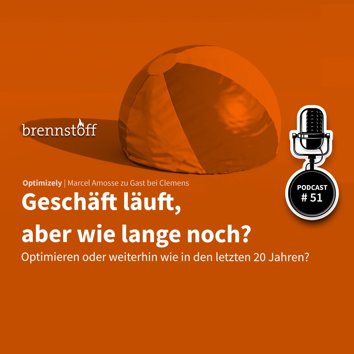 Digitalisierung schafft Freiraum.
Freiraum für Kreativität, Lösungen, und für einen Blick in die Zukunft.
Darüber sprechen <a href="/ClemensWeins/">Clemens Weins</a>  und Marcel Amosse von <a href="/Optimizely/">Optimizely</a>  im neuen #brennstoff Podcast.

Youtube: youtube.com/watch?v=12s380… 
Spotify: open.spotify.com/episode/0nadai…