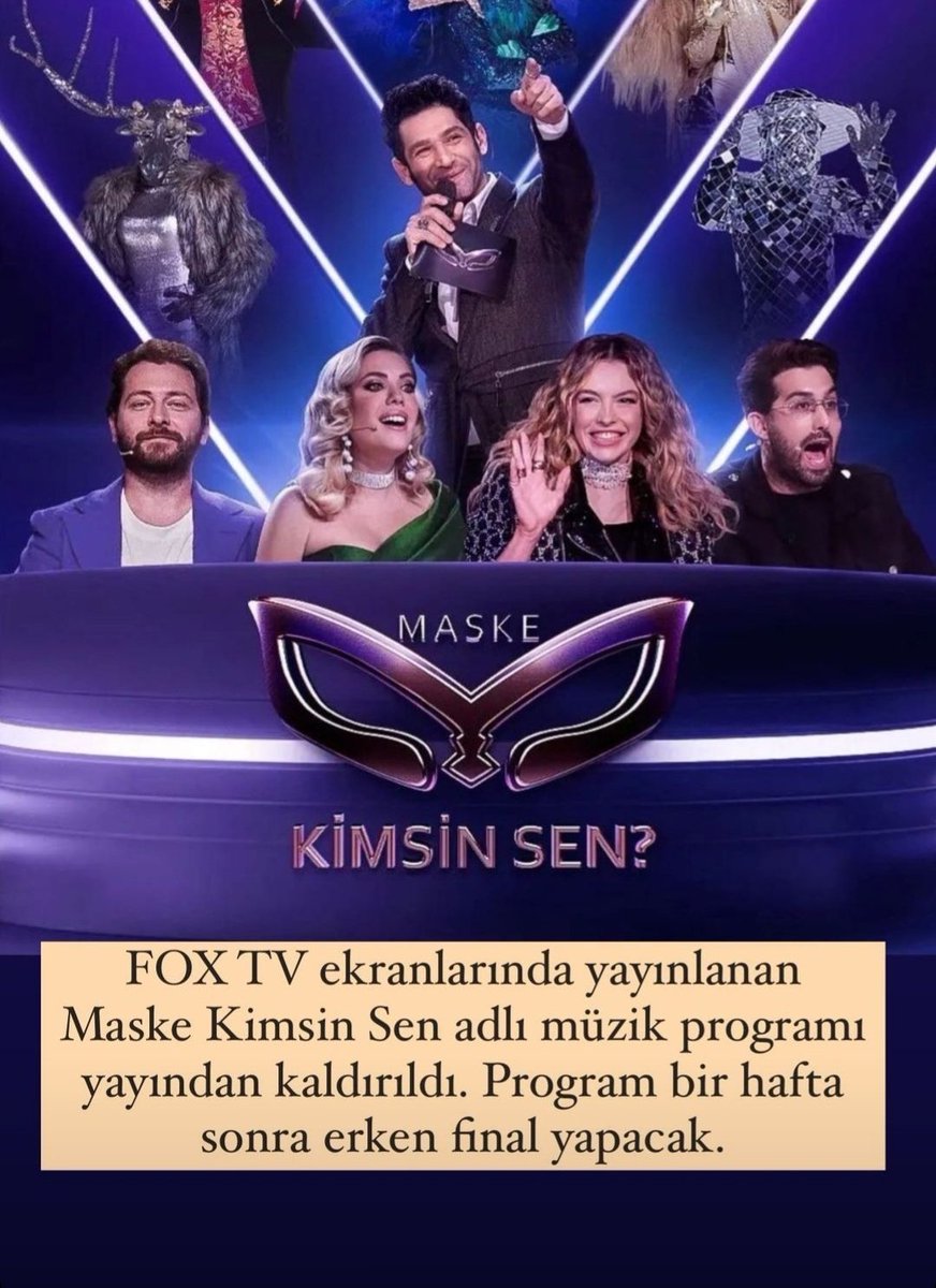 faydadegil's tweet photo. Nefret ediyorsunuz insanların gülüp eğlenmesinden #MaskeKimsinSen https://t.co/oNS9NxlTl4