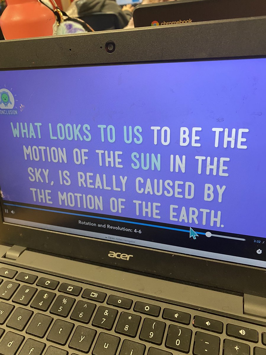 KutacTonya's tweet photo. Third graders @TadlockElem love using @nearpod to learn about the rotation and revolution of the πEarth. #tadlocklearns #FISDelemscience https://t.co/wFb2z8CUse
