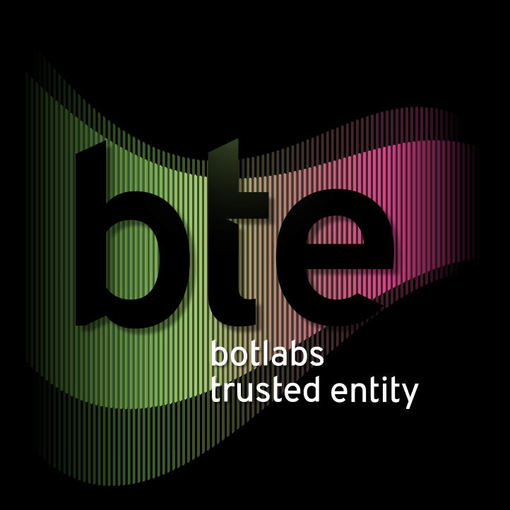 New website!
trusted-entity.io

B.T.E. BOTLabs Trusted Entity GmbH (BTE) creates services like <a href="/social_kyc/">SocialKYC</a>, <a href="/Sporranwallet/">Sporran</a> and @bte_stakeboard that protect digital identity.

BTE is a subsidiary of BOTLabs GmbH, the initial developer of KILT, and uses DIDs anchored on KILT.