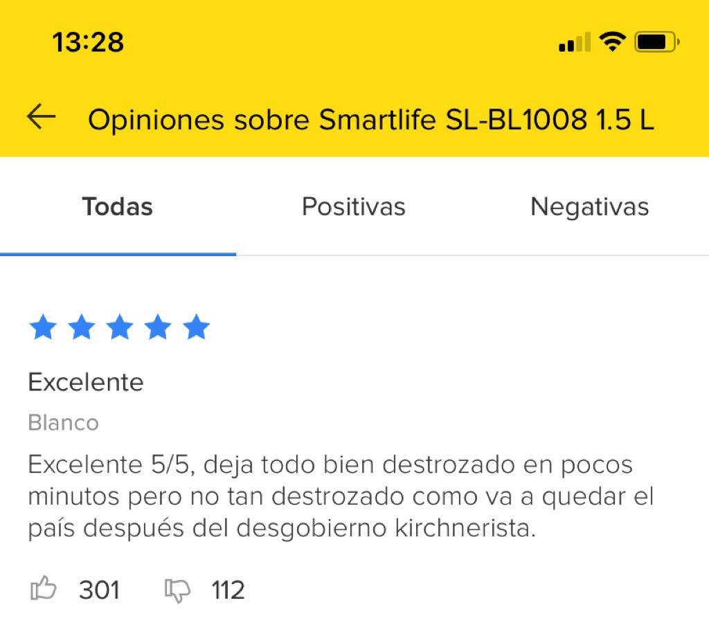 econofia's tweet photo. Estaba buscando para comprarme una licuadora nueva y https://t.co/XmubWzGPnI
