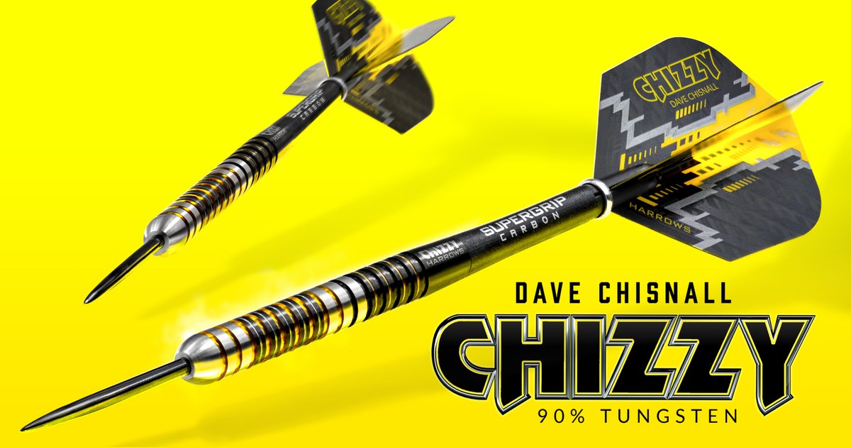 HarrowsDarts's tweet photo. It was a great weekend of darts from @ChizzyChisnall, as he powered his way to the final of the @OfficialPDC Masters.
As always, he was using his signature Harrows 90% tungsten darts 🎯
#TeamChizzy #TeamHarrows #MadeInEngland #DefyLimits #Darts https://t.co/rXucOiaQrL