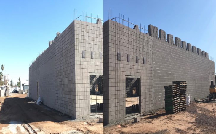 CartwrightSD's tweet photo. It’s becoming a reality! ⁦@GLDDbacks⁩ new gymnasium is under construction and scholars &amp; staff are excited for its grand opening! #oneteamunafamilia https://t.co/a1e8S5cu6s