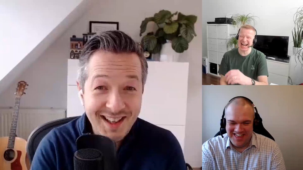 vesajuvonen's tweet photo. We recorded today the new the #PnPWeekly episode with the brilliant @pkbullock 

✅ First 18 months as an MVP
✅ Paul's work on the Microsoft 365 Script Gallery - https://t.co/vrMDvkY8FD
✅ Open-source &amp; Community

and more... 🚀

🎙️ &amp; 📺 Recording out tomorrow Tuesday #MVPBuzz https://t.co/nZuvJcUjRt