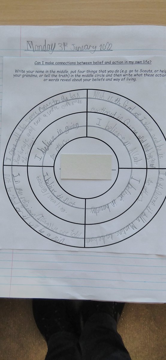 Y6 have been exploring beliefs and actions in #RE this week. After some great discussion the children described their personal beliefs and how these influence the way they act. <a href="/rosswilcoxMCA/">Ross Wilcox</a> <a href="/sarah_sandey/">sarahsandeyMCA</a> <a href="/Mayflower_MCA/">Mayflower Academy</a>