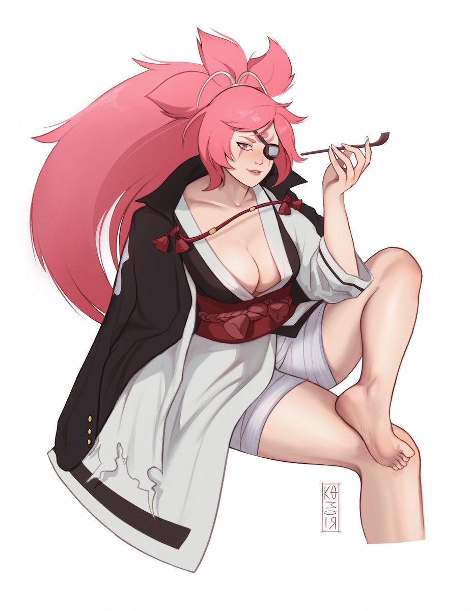 koumoridraws's tweet photo. just Baiken. why is it always so hard to come up with captions huh https://t.co/GQbhP6rVA9