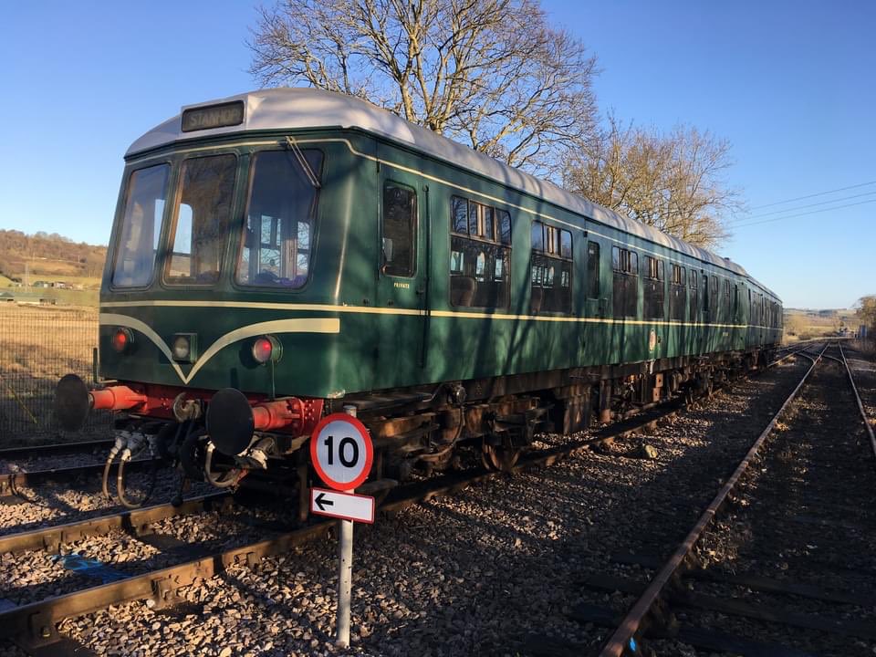 RailwayTrust's tweet image. A significant amount of work by Trust #volunteers to get 2 car #class108 in preparation for retraining.. update here weardale-railway.org.uk/items/108-dies… awaiting a B exam prior to service 📷©️Tom Hatton