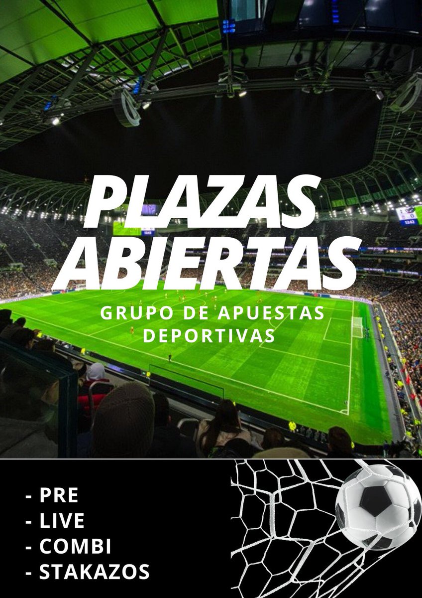 cholopick's tweet photo. Abrimos plazas a nuestro nuevo grupo privado de apuestas! 
Tendremos: 
🍀 Apuestas PRE 
🍀 Apuestas Live 
🍀 Combinadas 
🍀 Funbets
🍀 Stakazo

Más info MD 📩 o a través de Telegram https://t.co/46olCBuQQJ https://t.co/S507PJ3DXl