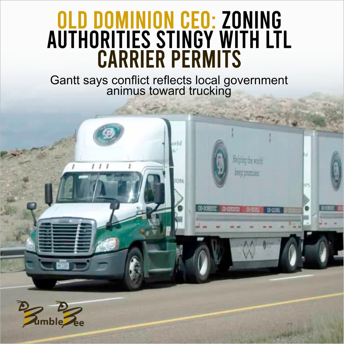 LTL carriers have experienced trouble getting local governments to approve zoning permits for terminal facilities, a persistent and widespread problem that could blunt plans to expand their networks.
---
Learn more: bit.ly/3KXNeOh
.
#onestopshop #bumblebee #logistics