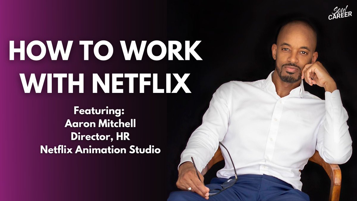 Lisandra Rickards (@lisrickards) on Twitter photo The latest episode of the Soul Career podcast is live!
I'm honored to be joined by Aaron Mitchell <a href="/OwlEyez07/">Aaron Mitchell</a> who is the Director of HR for Netflix Animation Studio. You can access the full episode here: youtu.be/FEijpcB5kQ8 The latest episode of the Soul Career podcast is live!
I'm honored to be joined by Aaron Mitchell <a href="/OwlEyez07/">Aaron Mitchell</a> who is the Director of HR for Netflix Animation Studio. You can access the full episode here: youtu.be/FEijpcB5kQ8
