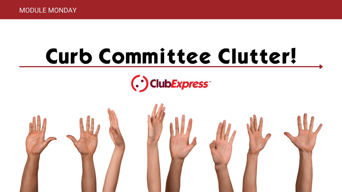 clubexpress's tweet image. Many hands make light work, but managing committees can be a herculean task all its own. The ClubExpress Committees Module takes the tedium out of creating and managing Committees. Learn more here! zcu.io/9fGG  #committees #modulemondays #clubexpress #ams