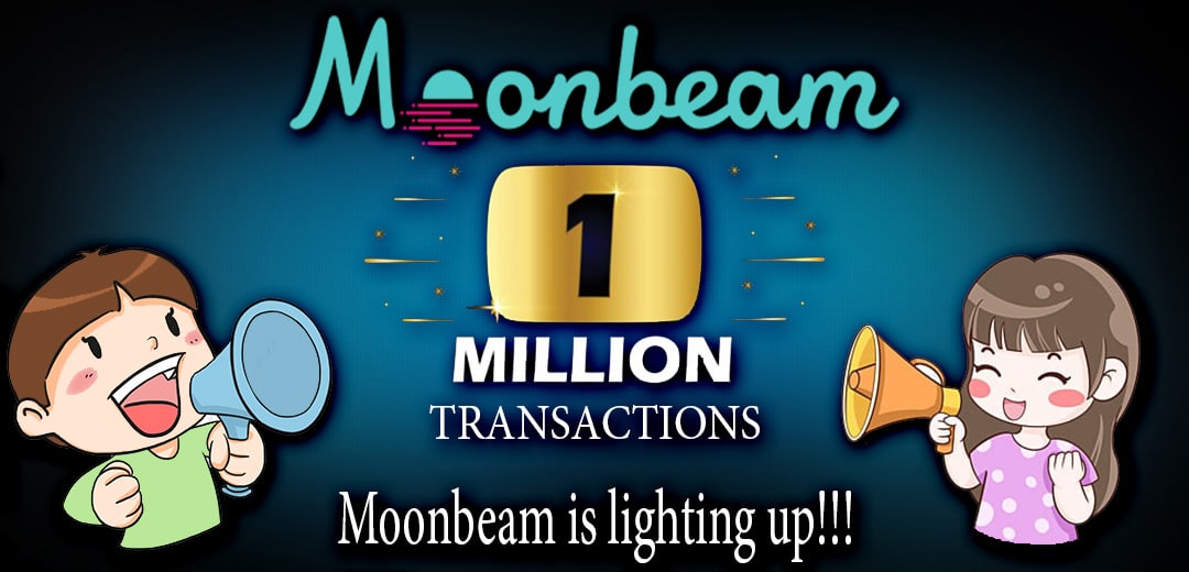Aliaksa93313608's tweet photo. Congratulations!🎉 1 million transactions is a very significant achievement! 🤩 A big event for @MoonbeamNetwork , its community and the entire industry.
🎊
@MoonbeamNetwork
#Moonriver #Moonbeam #MOVRmovement #Crypto #MoonbeamLightsUp #ThePeoplesNetwork #MoonbeamCommunityFirst https://t.co/WtJKZcM44M