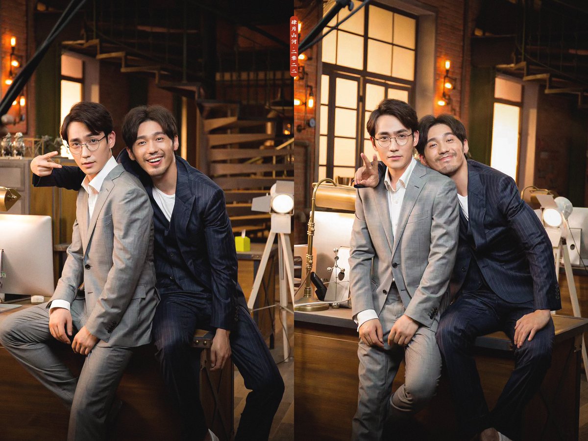 Jan 31 Weibo: New photos of #ZhuYilong &amp; #BaiYu for #Zhenhun #镇魂 #朱一龙 #白宇 Cr: Weibo 肆月山河