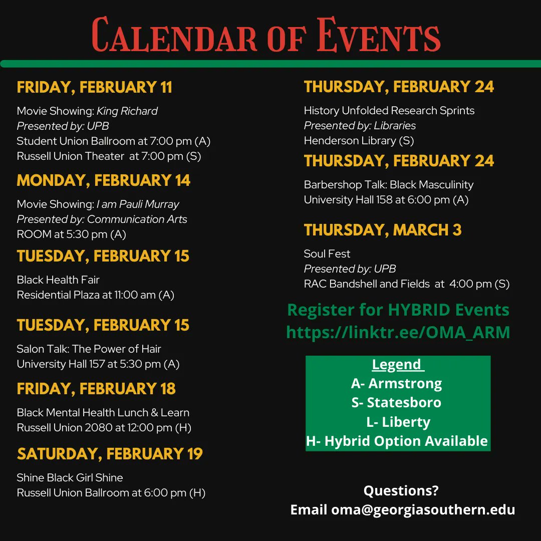 Office of Multicultural Affairs @ Georgia Southern tweet media