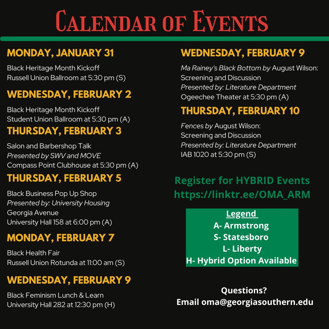 Office of Multicultural Affairs @ Georgia Southern tweet media
