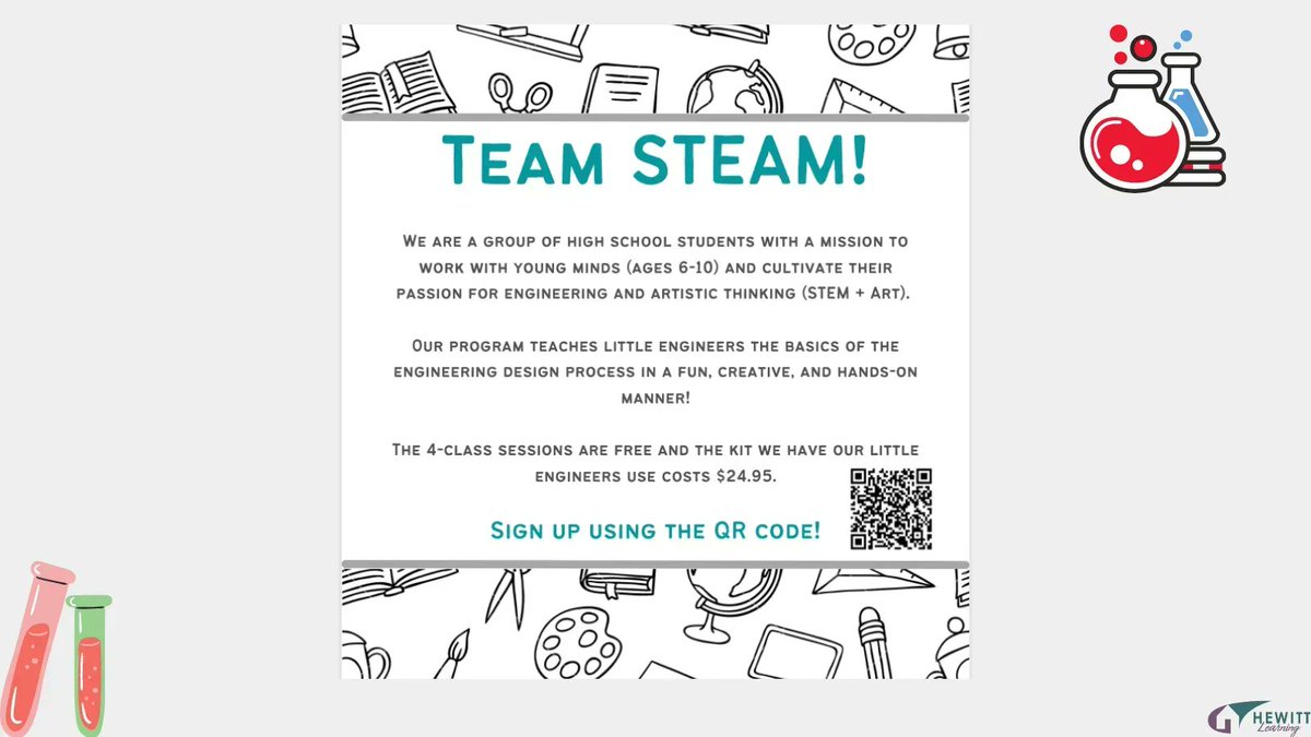 HewittOnline's tweet photo. Need help putting the "A" in STEAM? Wilton High School and @3Duxdesign partnered to teach ages 6-10 basics of the engineering design process in a fun, creative, and hands-on manner! Classes are free and the engineering kit costs $24.95. Buy kit at https://t.co/D9fUT8wzFl #STEAM https://t.co/66fxYOUp8f