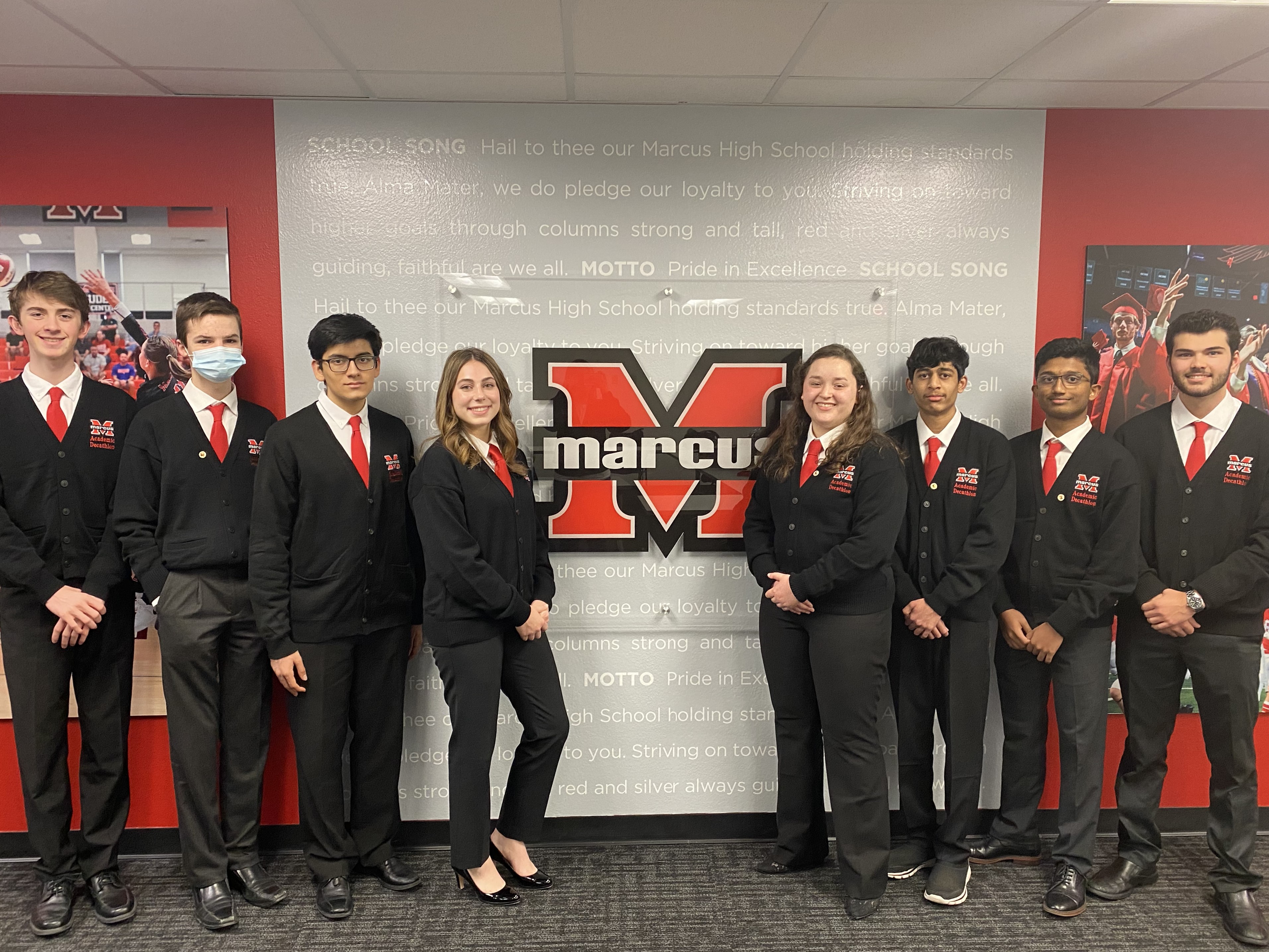 volgens Bonus pastel Marcus High School on Twitter: "Last weekend the Academic Decathlon Team  competed at Region for the right to compete at State in February. The team  outscored their competition to earn a first