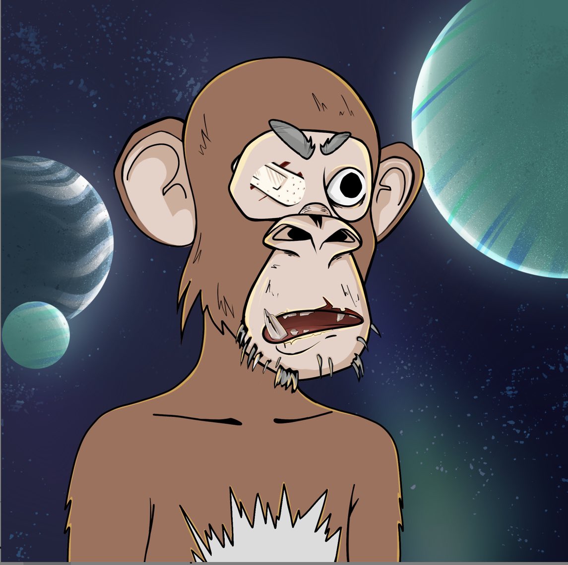 tibicurt's tweet photo. And the first ape is here 🔥@cosmicapesio #cosmicapesio https://t.co/SQORc6kBhO