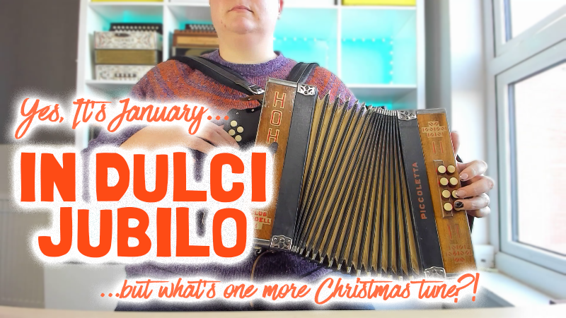 MelBiggsMusic's tweet photo. Thank goodness January is nearly over - is it always this long every year?! But just before we're over and out... I want to chuck one more Christmas tune into the pile until December...
Watch the video here https://t.co/v4in4FlpQQ
#AccordionLessons
#Accordion
#MelodeonMonday https://t.co/9eNz2PBfDY