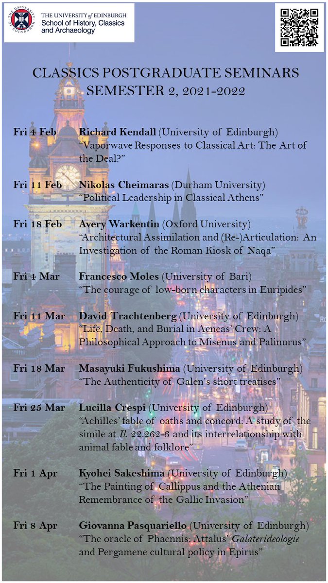 UoE Classics PG Reps tweet media