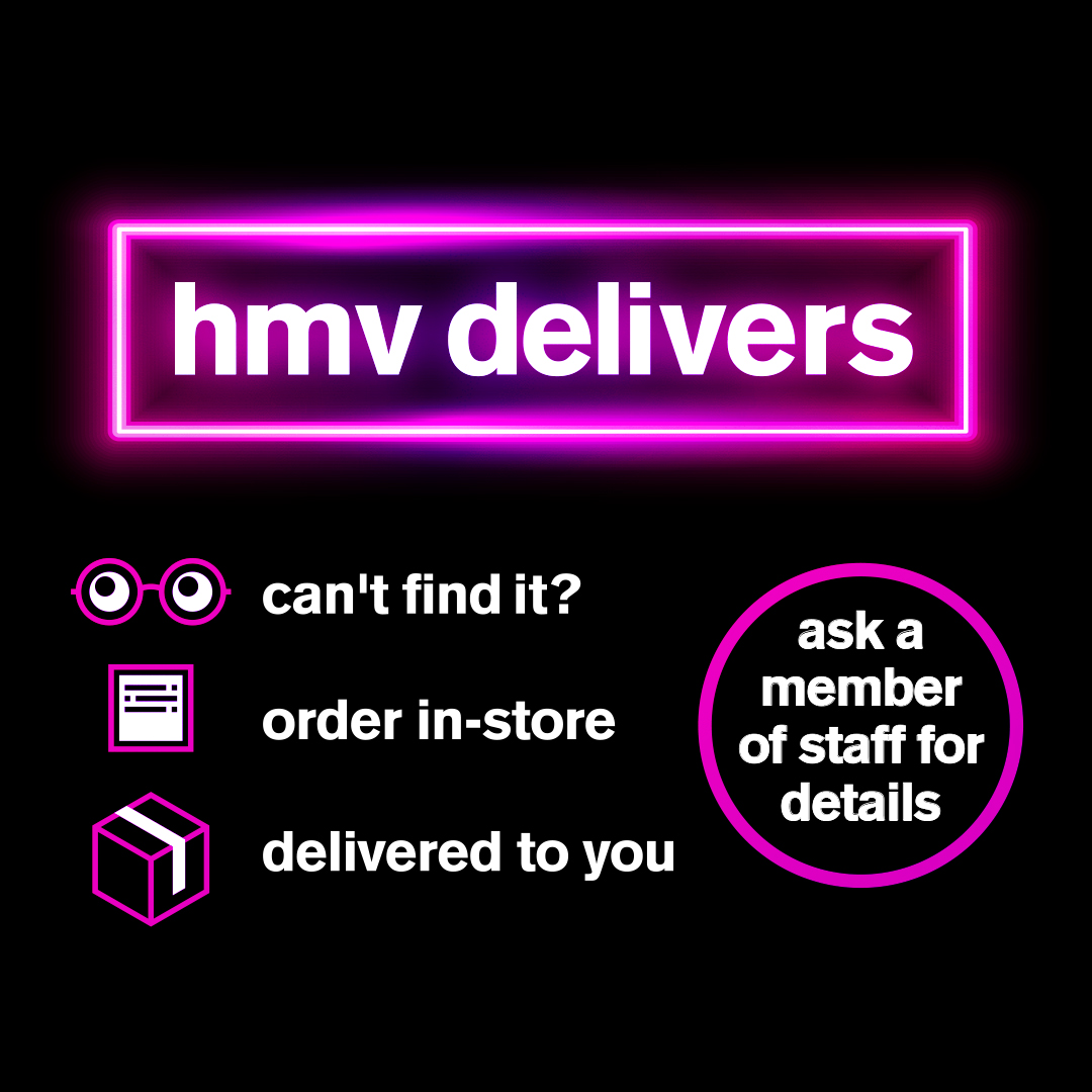 hmvUKHelp's tweet image. Always leave with the item you wanted, with our hmv Delivers service you can order in-store and have the item sent directly to you!