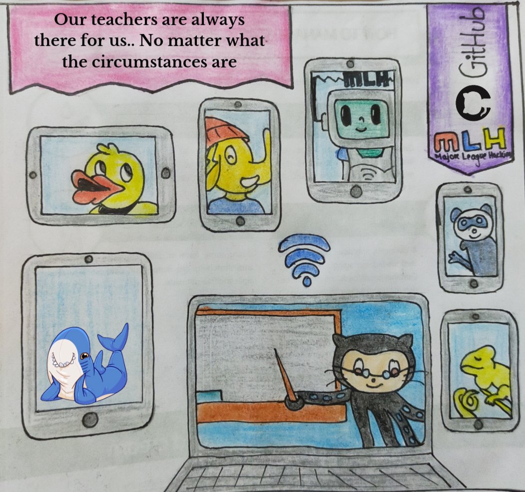 GitHubEducation's tweet photo. The winner of the @GitHubEducation #MyOctocat contest for #teachershack @ayroti  💻 👩‍🏫 📔 ✏️ 💙 https://t.co/g9oCbRNz42