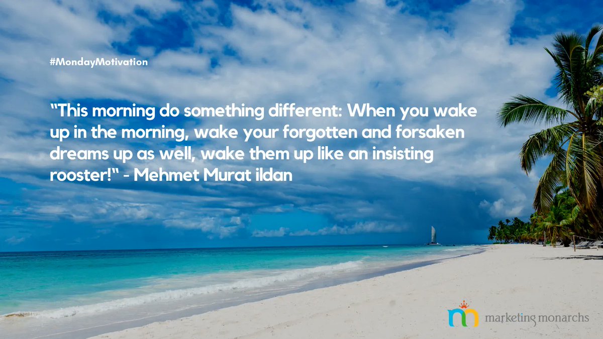 Who said Mondays have to suck?! Here's a toast for all you marketers out there and your #HappyMonday morning. We're off to the races with more exciting marketing projects this week! 

#B2BMarketing #Marketing #MondayMotivation