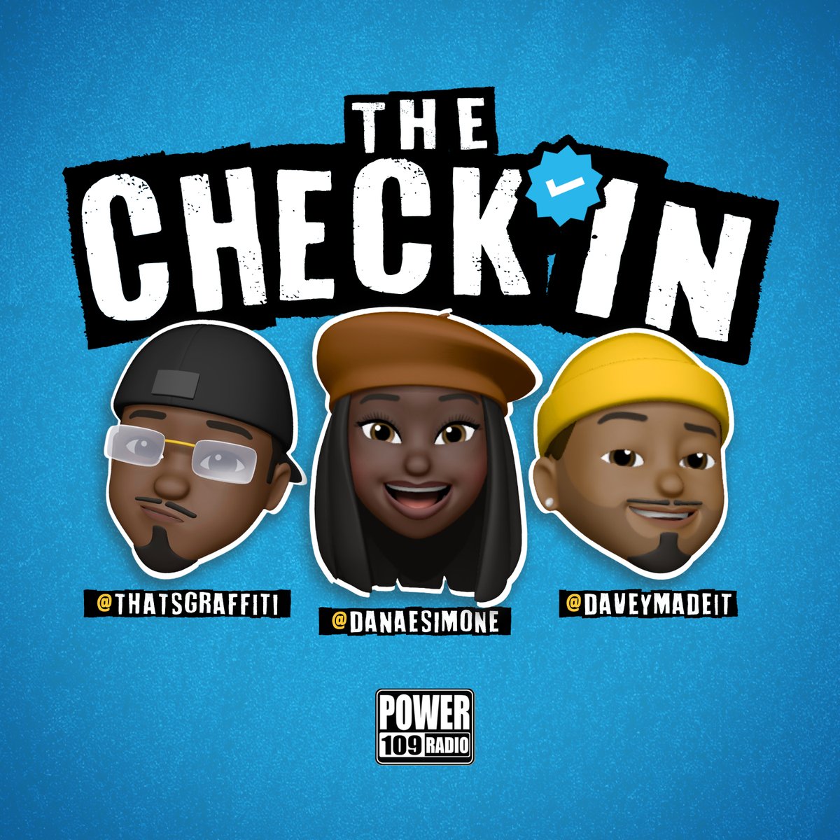 The_Check_In's tweet image. We're LIVE!!! Tune in and Check In NOW on 
@Power109radio 🔊✅✅✅