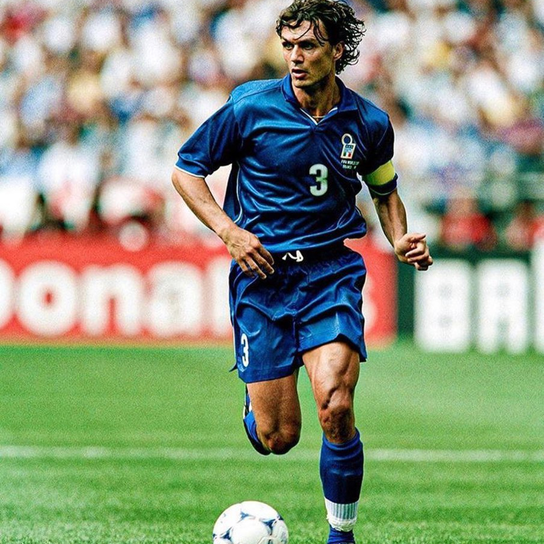 “Maldini was a real monster. It is incredible he has never been World or European Footballer of the Year. Alongside Franco Baresi he was the best defender I’ve ever seen in my career" - Marcel Desailly