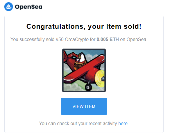 orcadripsociety's tweet photo. #OrcaCrypto #50 Sold!
It sold really fast, I'm really happy🥰
Big thank you for the awesome collector,
@niddonft ( NiddoNFT ) ❤
for adopting the ACE orca!🐬🛩
and so for the big support!
the collection is SOLD OUT!
#NFTSold #NFTs #NFT #NFTCommunity #openseanft #Sold https://t.co/2lPbZixq4F
