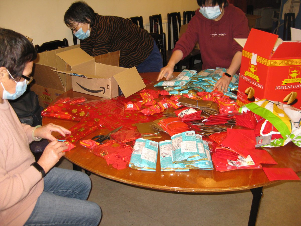 Happy Chinese New Year,  Year of Tiger.  We are preparing 300 lucky bags to our service users. # Chinese #ChineseNewYear