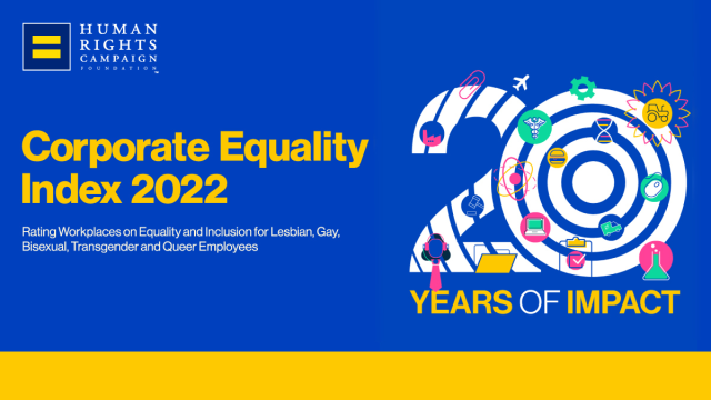 We are proud to be recognized as one of the Best Places to Work for LGBTQ+ Equality in Human Rights Campaign Foundation’s Corporate Equality Index for the 12th straight year! dy.si/sAEUjL