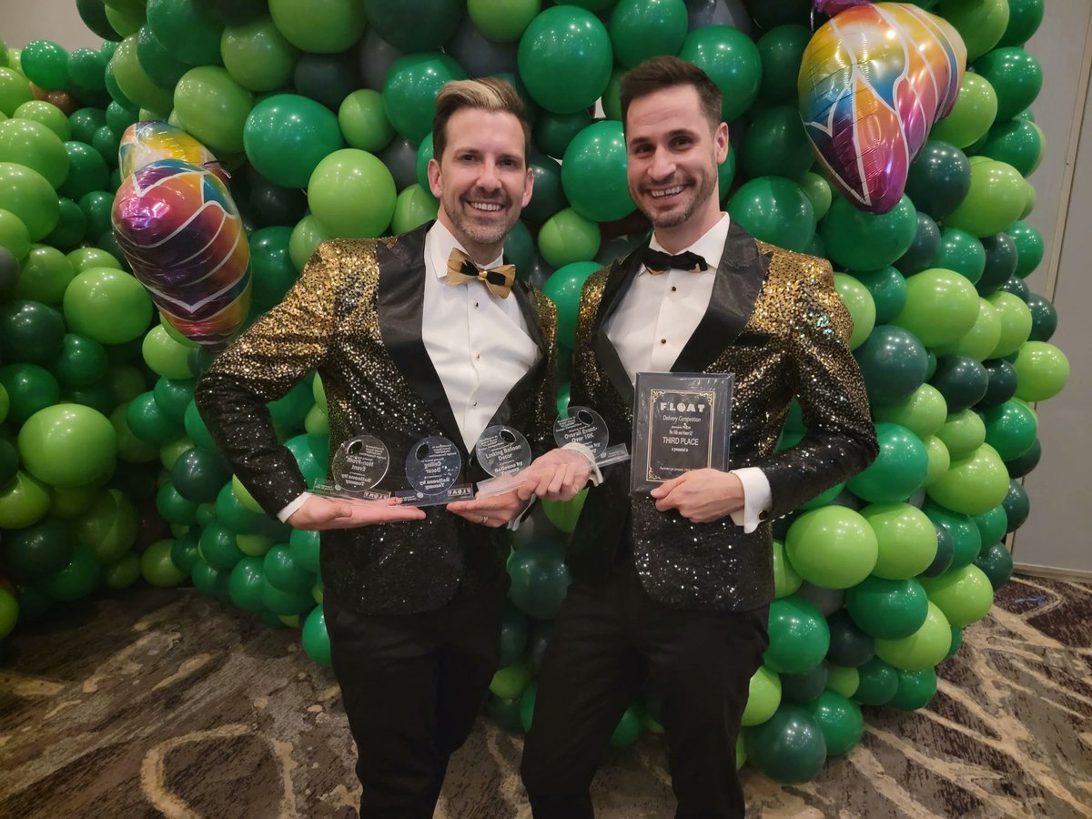 balloonsbytommy's tweet photo. We won 5 decor awards at the Float convention and we couldn't be happier!
#floatconvention #float2022 #float #balloondecor #balloondesign #balloondesigner #balloonsbytommy https://t.co/154cp0aIrh