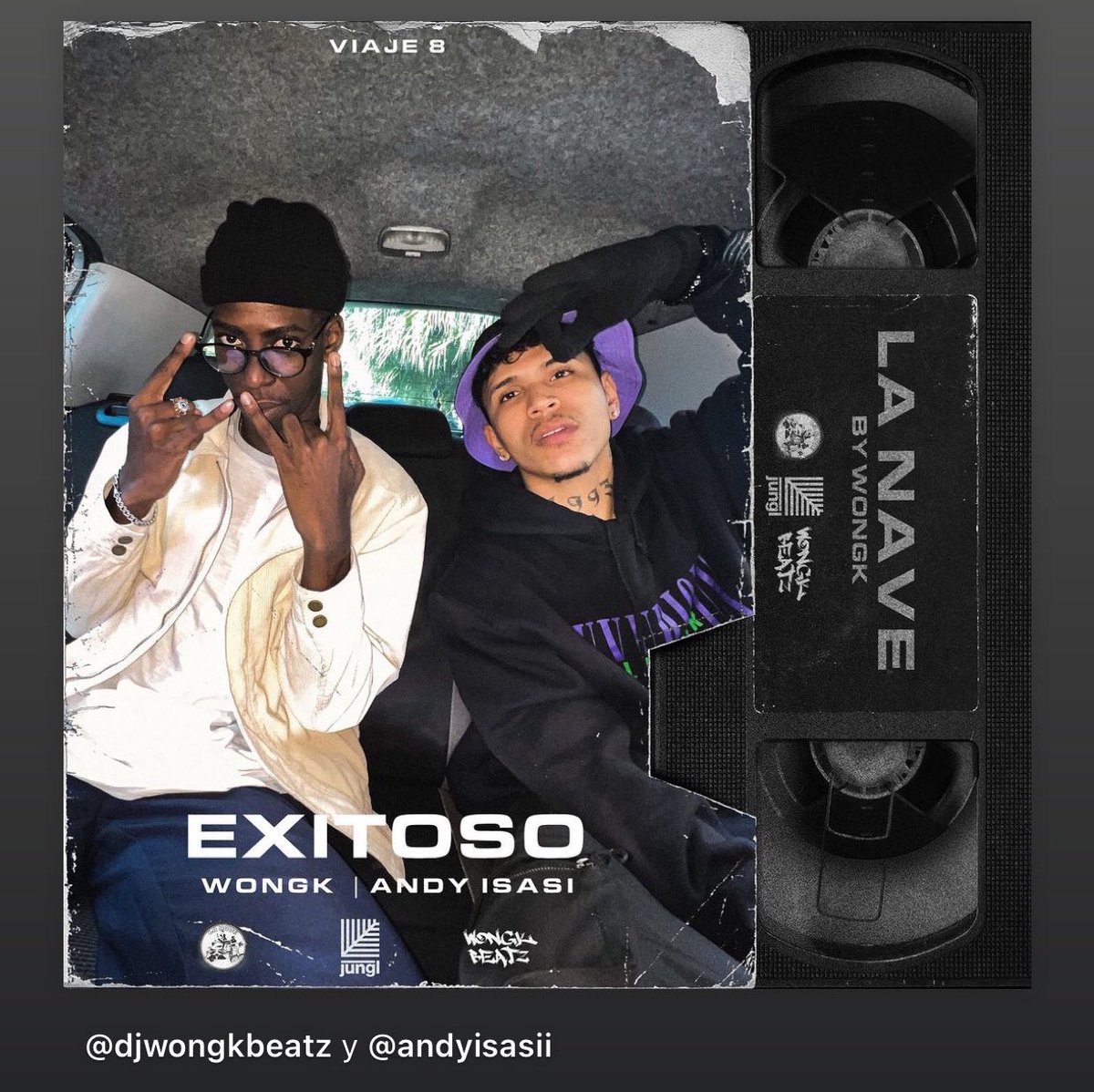 Ya apareció el dueño! Nos vemos el viernes en el canal de Youtube de Wongk pa que escuchen "Exitoso" soy el viaje 8! 🥷🏾❤️‍🔥