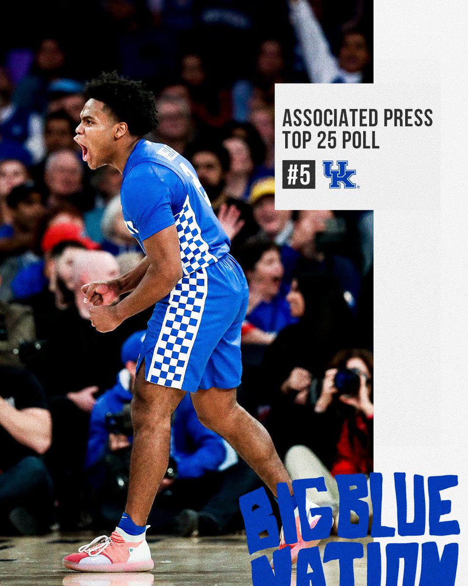 No. 5 in this week's <a href="/AP_Top25/">AP Top 25</a> 📈