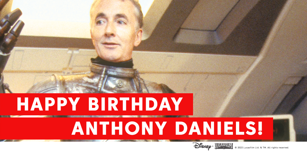 Happy Birthday, Anthony Daniels! 