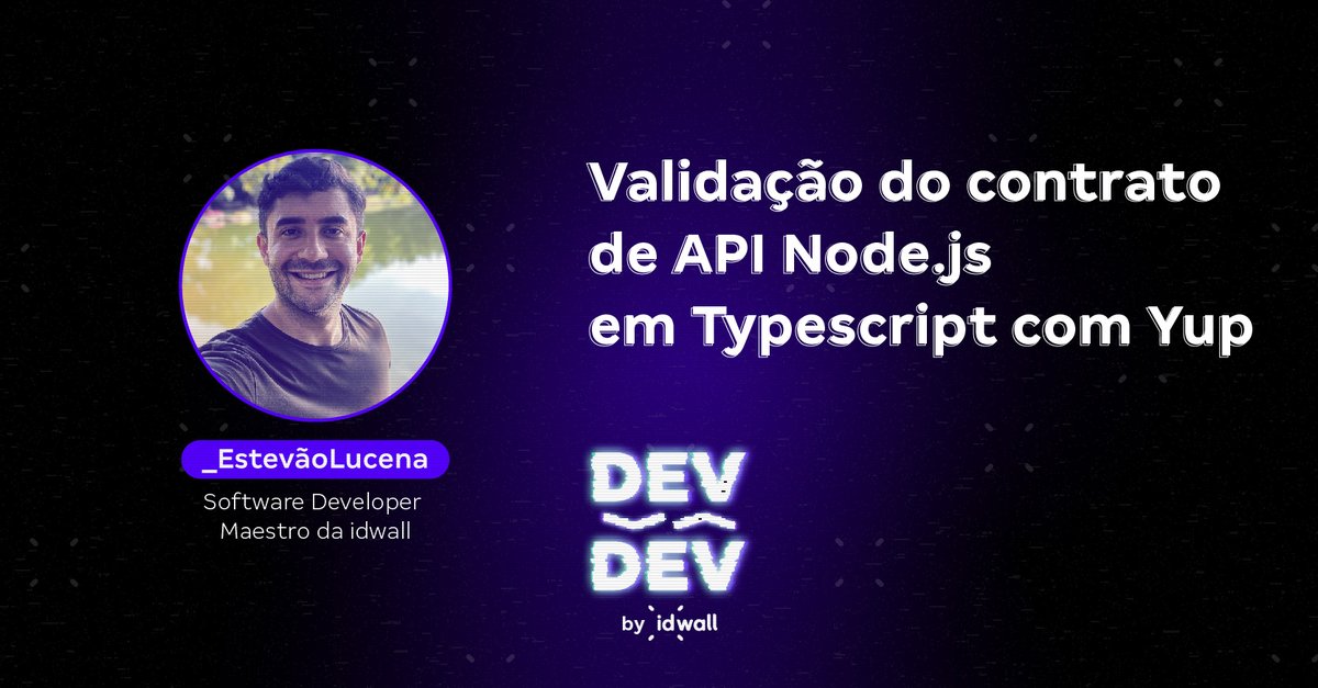 Temos uma série nova em nosso Medium: o #devparadev! 

Aqui nosso time compartilha alguns insights e conhecimentos do dia a dia da área. Confira o primeiro post aqui: medium.com/@idwall/valida…
