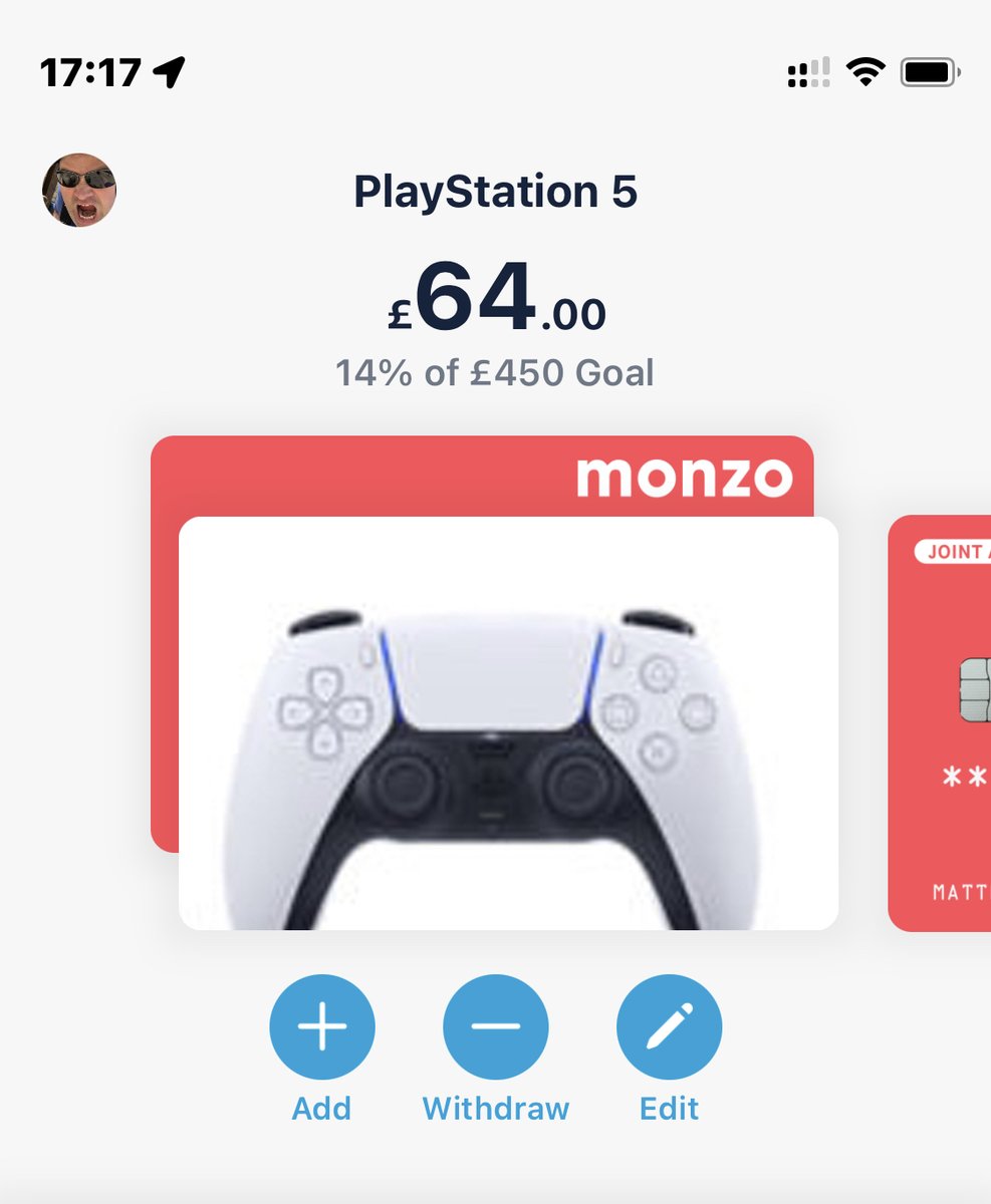 iphonedevuk's tweet photo. @monzo Assuming I can find one somewhere 🤷‍♂️ #MonzoTopUpMyPot https://t.co/1AAcVglu9M
