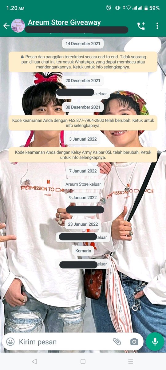 superrtunajin's tweet photo. Dia juga punya GC giveaway loh...

Kenapa aku bisa termakan ajakannya, karena dulu sempat menang giveaway dan itu fankit isinya unoff semua. Hanya karena itu aku percaya orang ini 🙃

Ini nomer dia yang dia mengaku sebagai Indri.. https://t.co/qwsW1mML5T