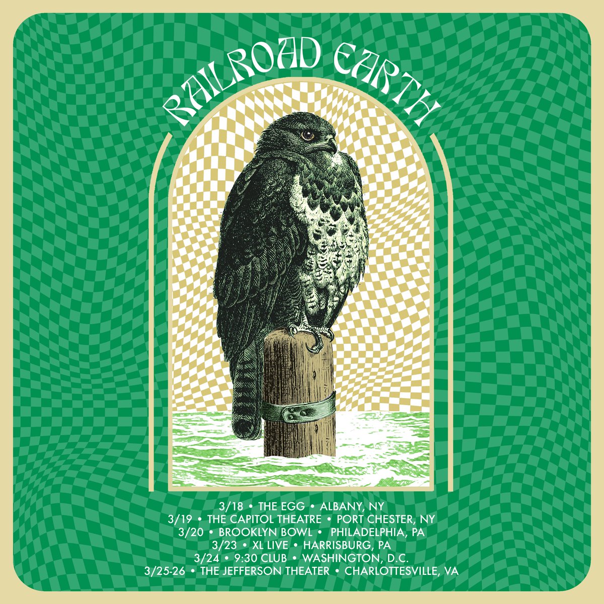 We already couldn’t wait to make up our postponed shows to the East Coast… now with a few new dates sprinkled in!! Tickets for new shows on sale this FRIDAY, all tix can be found at railroad.earth/tour 🎸🧁