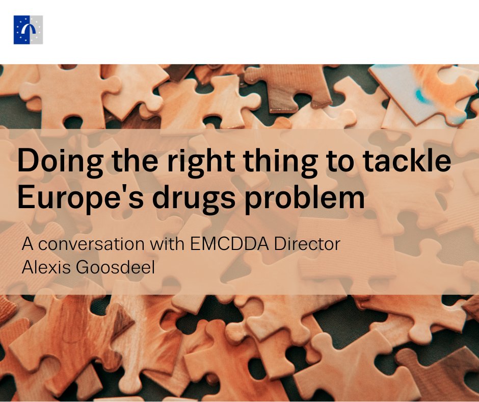 EUDrugsAgency's tweet photo. 'Doing the right thing to tackle Europe's drugs problem'
A conversation with EMCDDA Director, Alexis Goosdeel:
https://t.co/KL162Zt1aq https://t.co/lPy5FLEH16