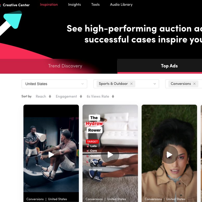 stch35's tweet photo. Cet outil est une mine d’or

Pour ceux en recherche d'inspiration marketing,

Utilisez TikTok creative center des vidéos (UGC) à gogo, et les plus performantes en ce moment !

Vous pouvez rechercher des publicités par :

-Portée

-Engagement

-Taux de visionnage (6sec) https://t.co/jp9SiKCYjm