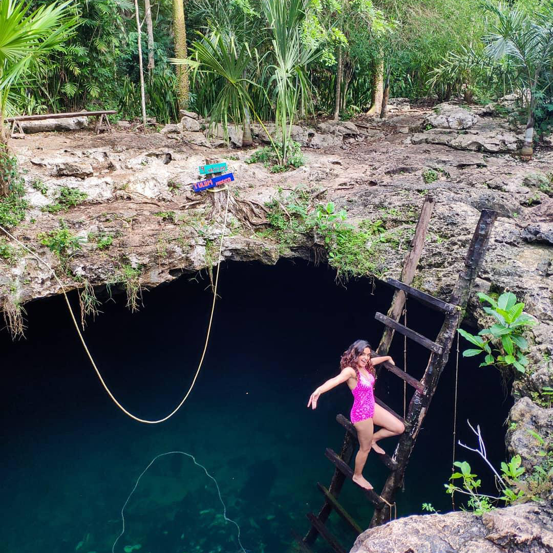 Would you dare? 😮

Did you know… the Ancient Mayans believed the cenotes were a gateway to Xibalba, the underworld ✨

Tap the link to discover which other countries YOU have been booking most for 2022
​
#mexico #travel #cenote 
​
​📸 @kashishkhannn hwrld.co/mostbookedtw