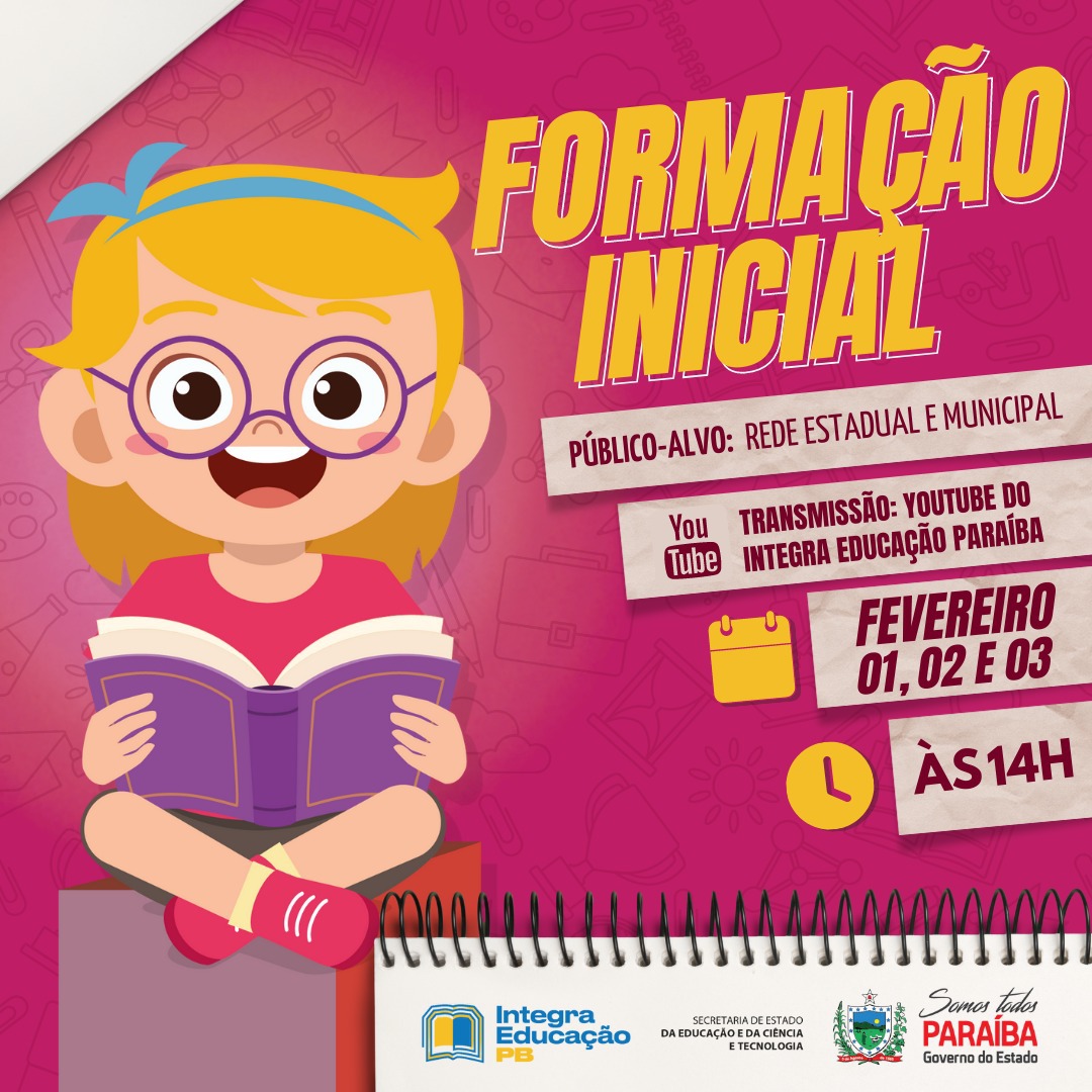 educacaogovpb's tweet photo. Integra Educação Paraíba lança Ano de Letramento Científico na primeira formação continuada de 2022.https://t.co/Zz3zHMyHes https://t.co/XlIDBhRdc8